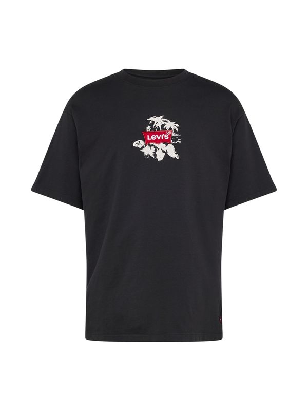 LEVI'S ® LEVI'S ® Тениска 'LSE Vintage Fit GR Tee'  червено / черно / бяло