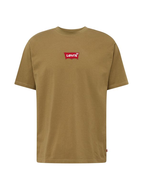 LEVI'S ® LEVI'S ® Тениска 'LSE Vintage Fit GR Tee'  маслина / червено / бяло