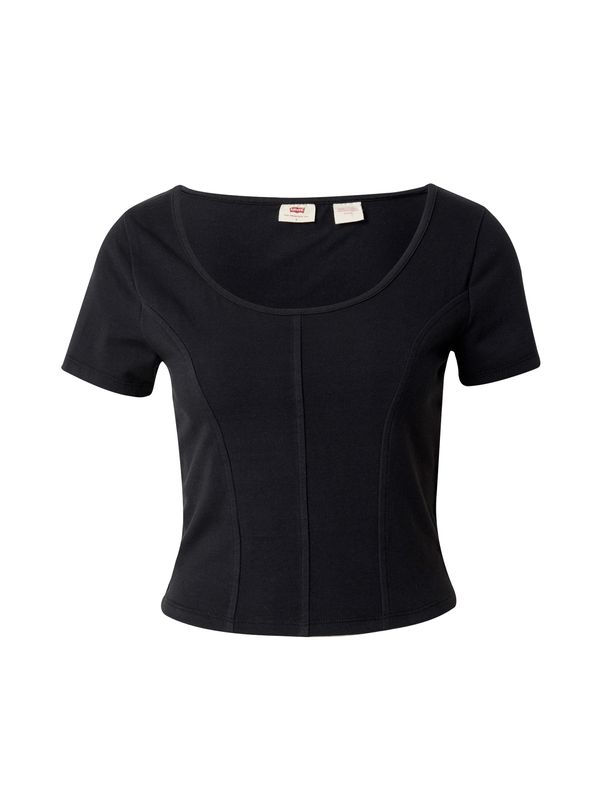 LEVI'S ® LEVI'S ® Тениска 'Mars Corset Tee'  черно