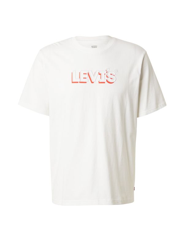 LEVI'S ® LEVI'S ® Тениска  оранжево / бяло