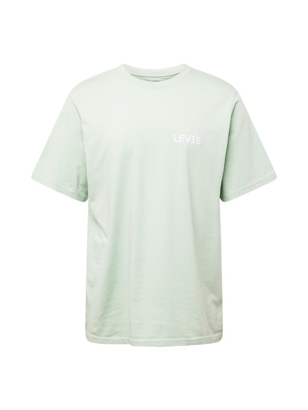 LEVI'S ® LEVI'S ® Тениска  пастелно зелено / бяло