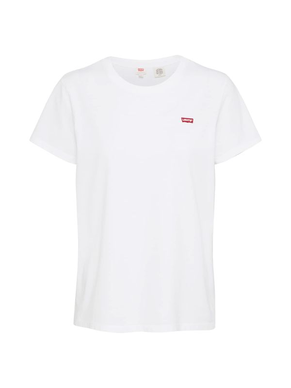 LEVI'S ® LEVI'S ® Тениска 'Perfect Tee'  червено / бяло