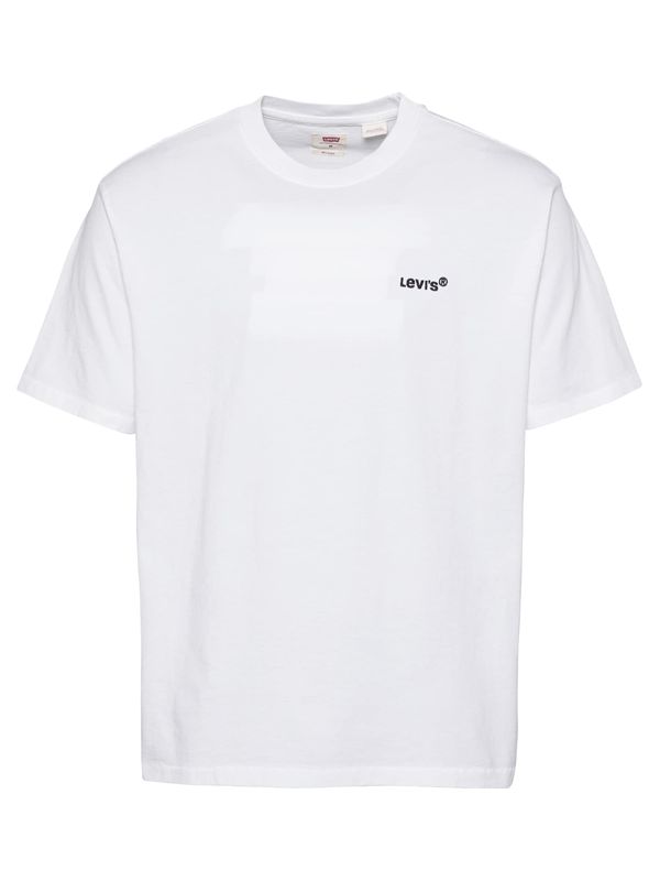 LEVI'S ® LEVI'S ® Тениска 'Red Tab'  черно / бяло