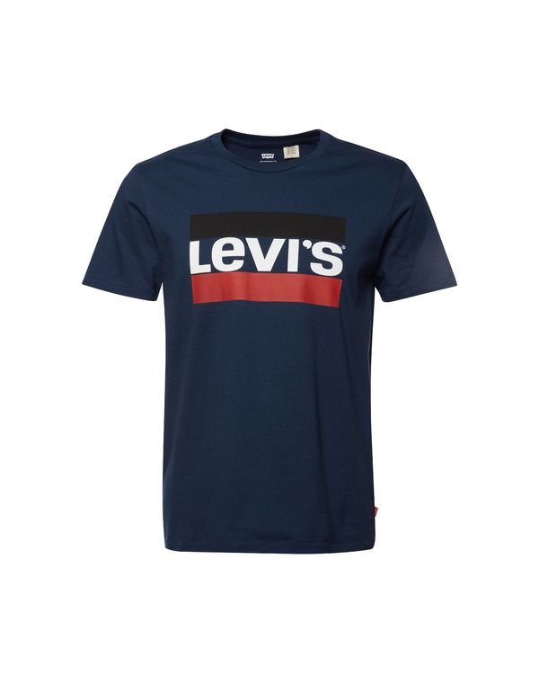 LEVI'S ® LEVI'S ® Тениска 'Sportswear Logo Graphic'  нейви синьо / червено / черно / бяло