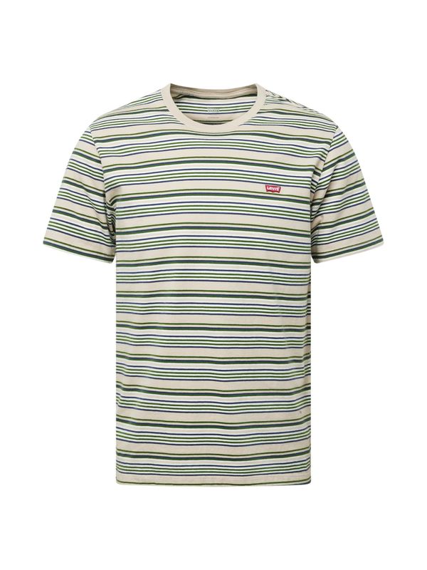 LEVI'S ® LEVI'S ® Тениска 'SS Original HM Tee'  светлобежово / нейви синьо / маслина / бяло