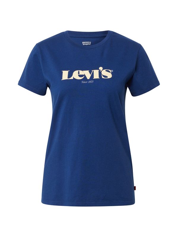 LEVI'S ® LEVI'S ® Тениска 'The Perfect Tee'  бежово / тъмносиньо