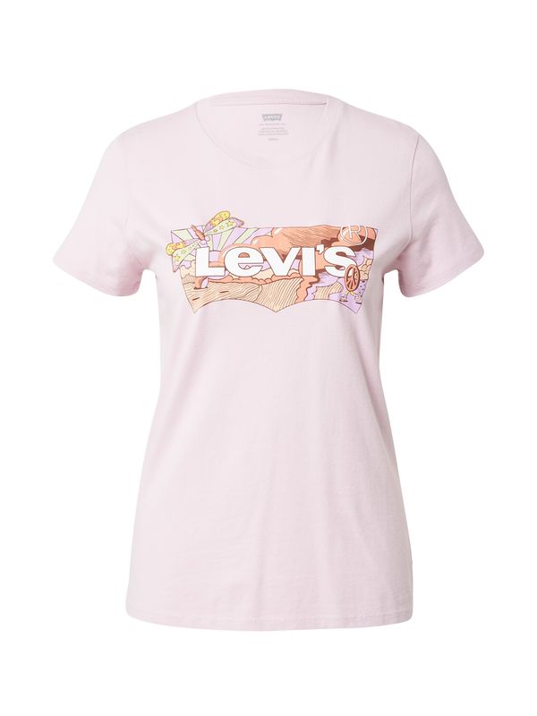 LEVI'S ® LEVI'S ® Тениска 'The Perfect Tee'  мента / мандарина / розе / бяло