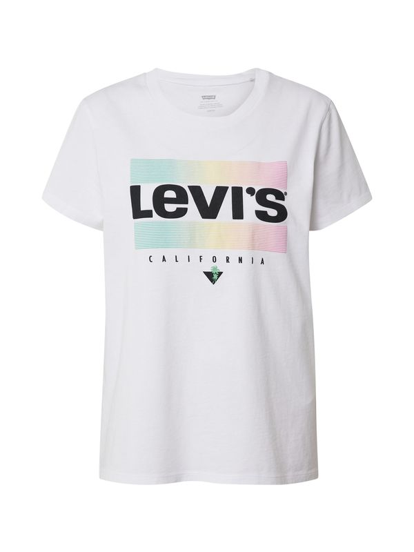 LEVI'S ® LEVI'S ® Тениска 'The Perfect Tee'  пъстро / бяло