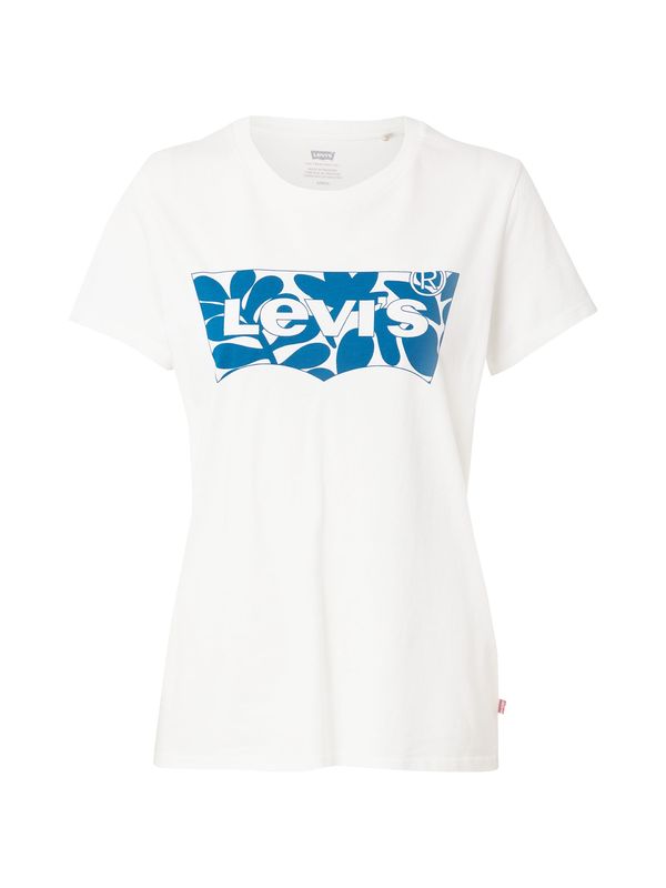 LEVI'S ® LEVI'S ® Тениска 'The Perfect Tee'  синьо / бяло