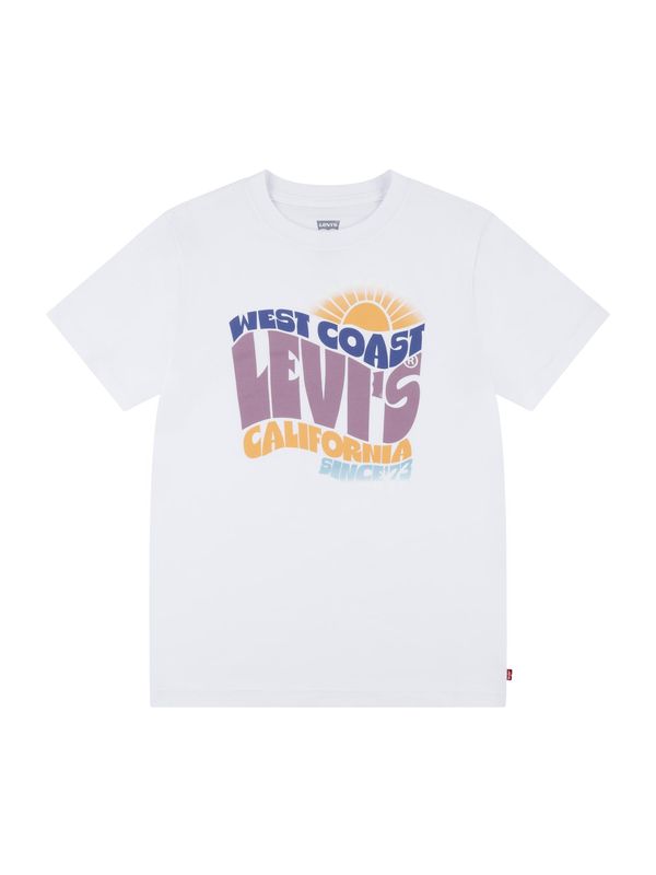 LEVI'S ® LEVI'S ® Тениска  тъмносиньо / лилав / оранжево / бяло