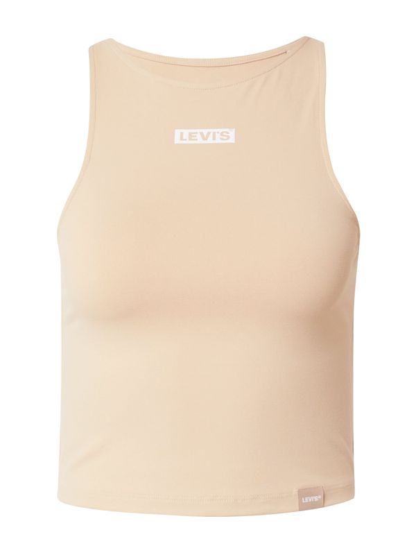 LEVI'S ® LEVI'S ® Топ 'Graphic Sandoval Tank'  бежово / бяло