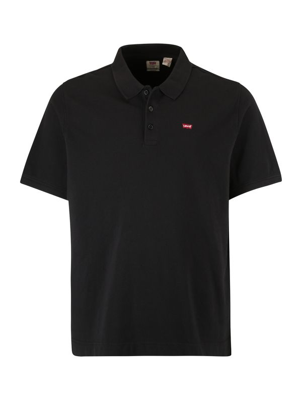 Levi's® Big & Tall Levi's® Big & Tall Тениска 'Big Levi's HM Polo'  червено / черно / бяло