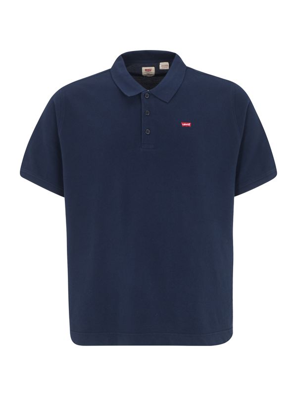 Levi's® Big & Tall Levi's® Big & Tall Тениска 'Big Levi's HM Polo'  нейви синьо / пъпеш / бяло
