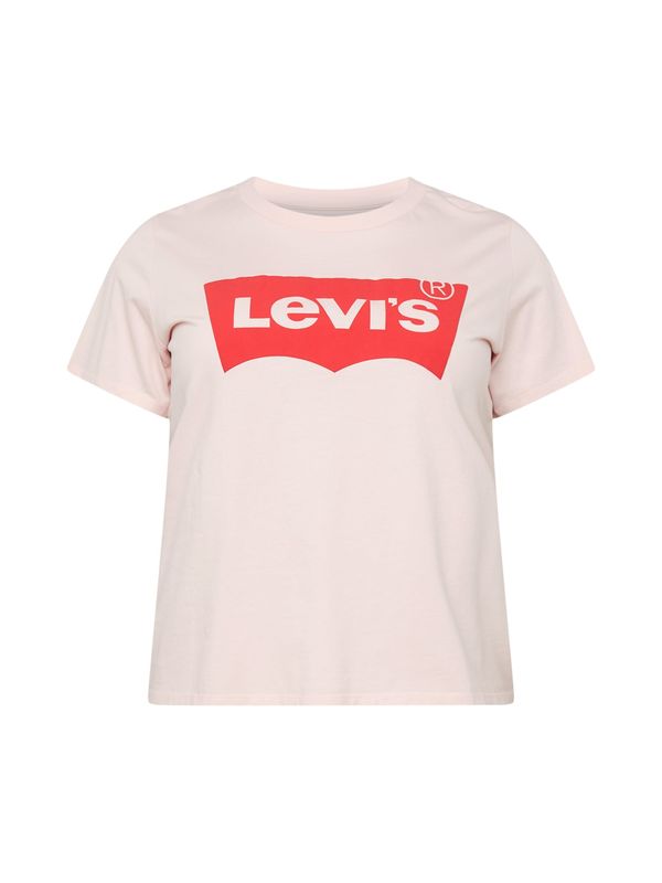 Levi's® Plus Levi's® Plus Тениска 'PL Perfect Tee'  пастелно розово / червено