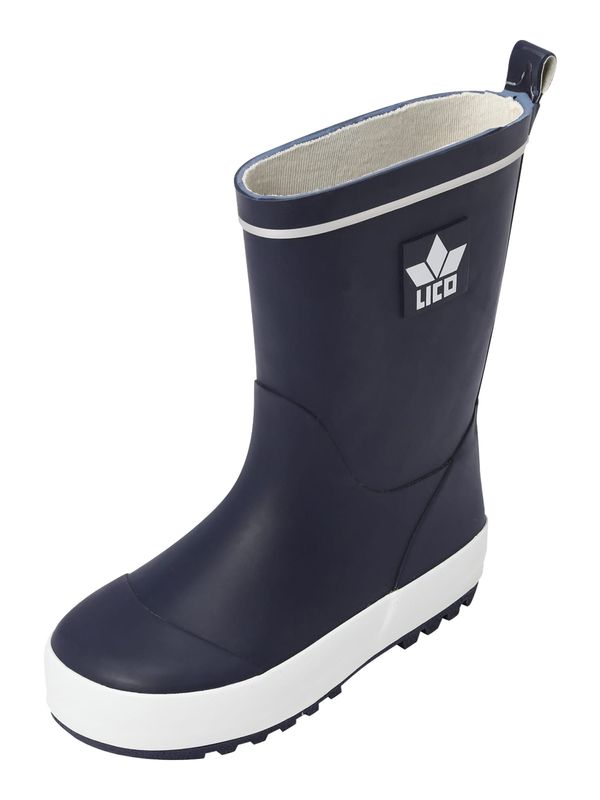 LICO LICO Гумени ботуши 'Samira'  морскосиньо / мръсно бяло