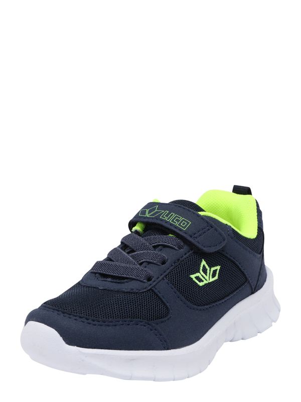 LICO LICO Сникърси 'Blaine VS'  нейви синьо / лайм