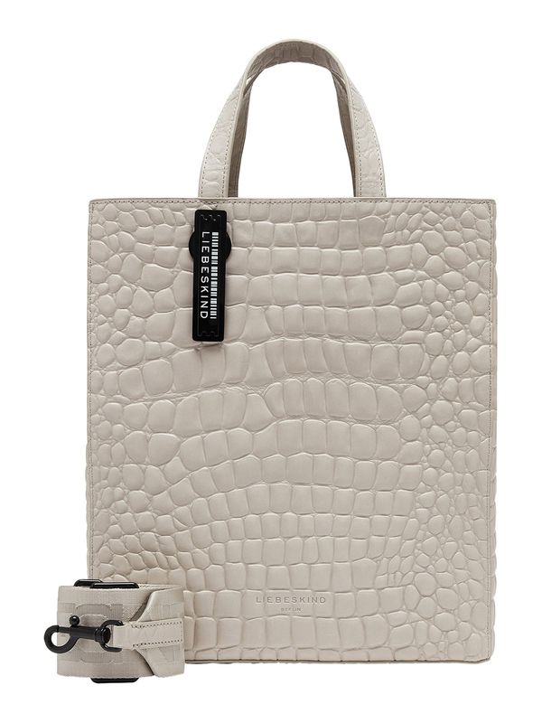 Liebeskind Berlin Liebeskind Berlin "Чанта тип ""Shopper"""  светлосиво / черно