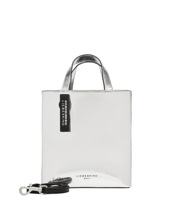 Liebeskind Berlin Liebeskind Berlin Дамска чанта  черно / сребърно / бяло