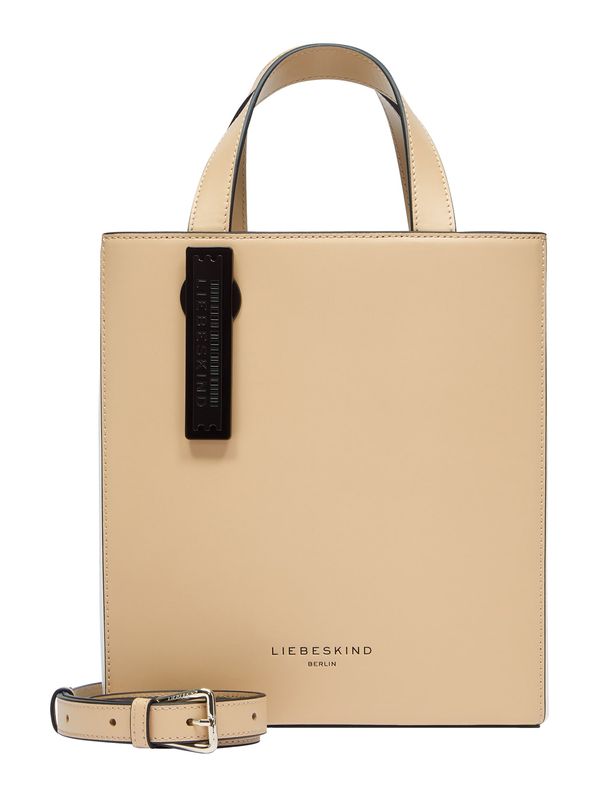 Liebeskind Berlin Liebeskind Berlin Дамска чанта  светлокафяво / черно / бяло