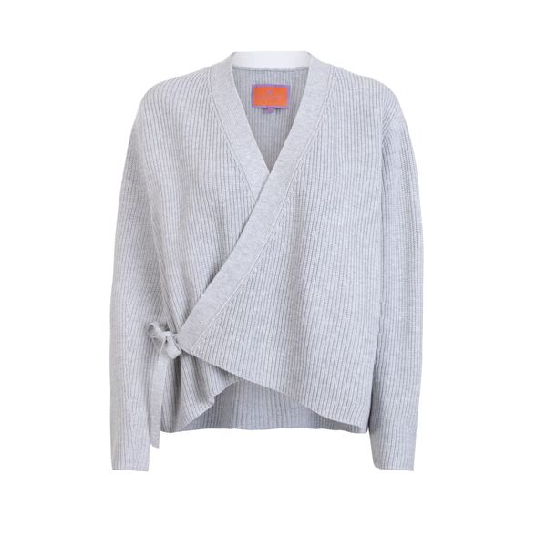 LIEBLINGSSTÜCK LIEBLINGSSTÜCK Плетена жилетка 'Aliye'  сив меланж