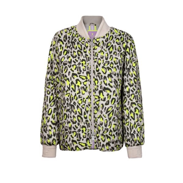 LIEBLINGSSTÜCK LIEBLINGSSTÜCK Преходно яке 'Ivona'  светлобежово / неоново жълто / таупе сиво / черно