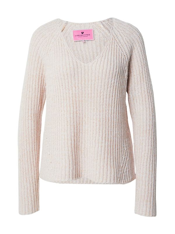 LIEBLINGSSTÜCK LIEBLINGSSTÜCK Пуловер 'Sangi'  бежово