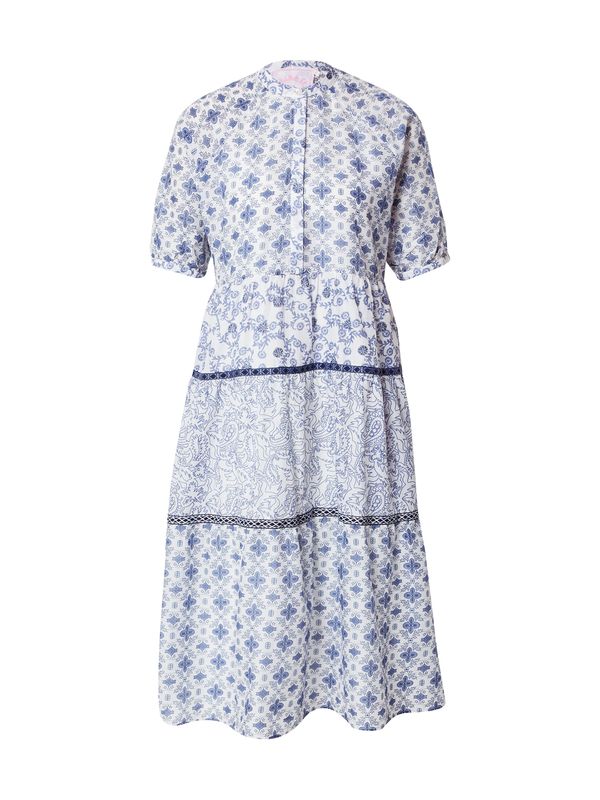 LIEBLINGSSTÜCK LIEBLINGSSTÜCK Рокля тип риза 'Erona'  синьо / тъмносиньо / бяло