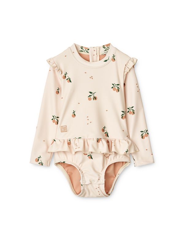 Liewood Liewood Бански костюм 'Sille'  тъмнозелено / пастелно оранжево / тъмнооранжево