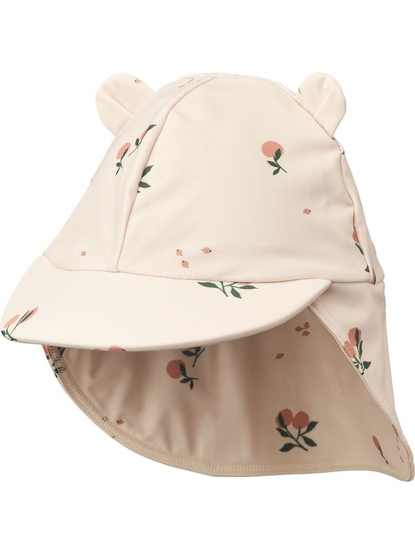 Liewood Liewood Шапка с периферия 'Senia'  светлобежово / тъмнозелено / пепел от рози