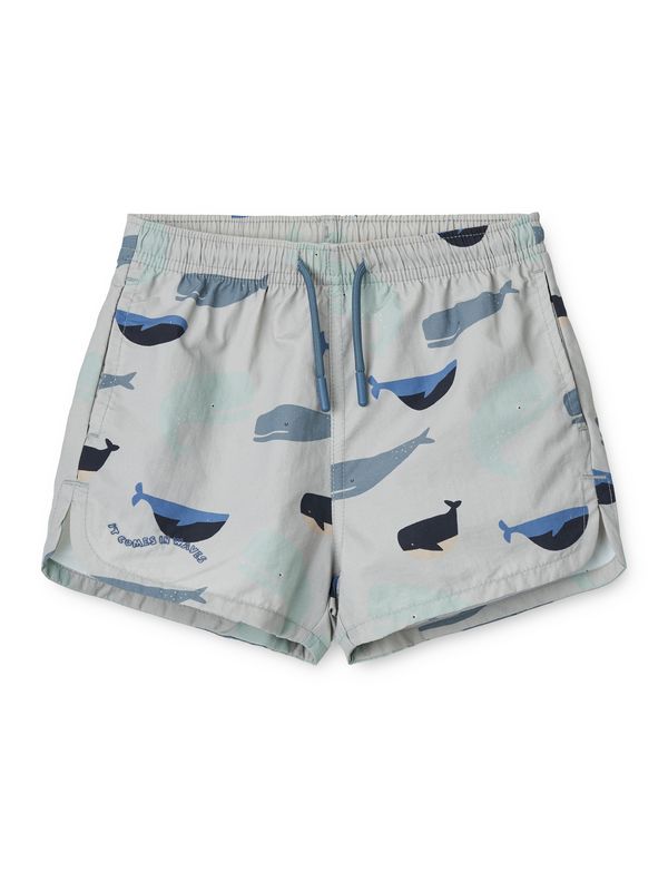 Liewood Liewood Шорти за плуване 'Aiden'  опушено синьо / гълъбово синьо / мента / черно