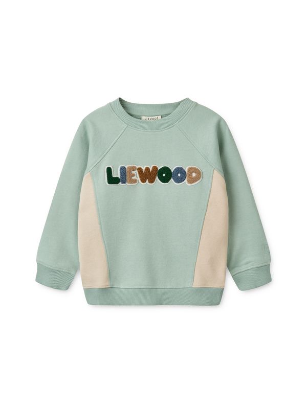 Liewood Liewood Суичър  светлобежово / сапфирено синьо / циан / карамел