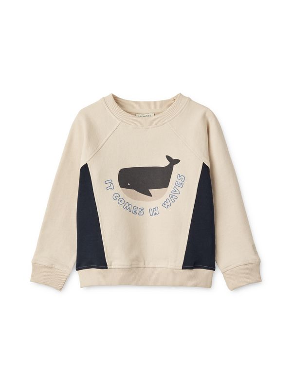 Liewood Liewood Суичър  светлобежово / синьо / черно