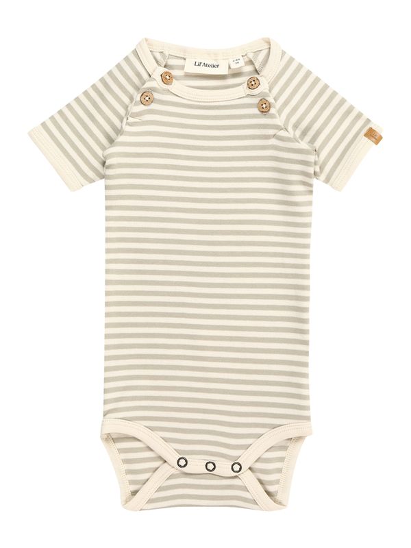 Lil ' Atelier Kids Lil ' Atelier Kids Бебешки гащеризони/боди 'GEO'  бежово / каки