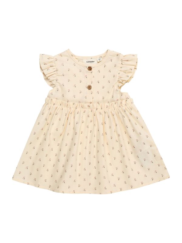 Lil ' Atelier Kids Lil ' Atelier Kids Рокля 'Famaja'  бежово / зелено / пепел от рози