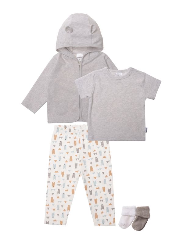 LILIPUT LILIPUT Комплект  пастелно синьо / карамел / светлосиво / бяло