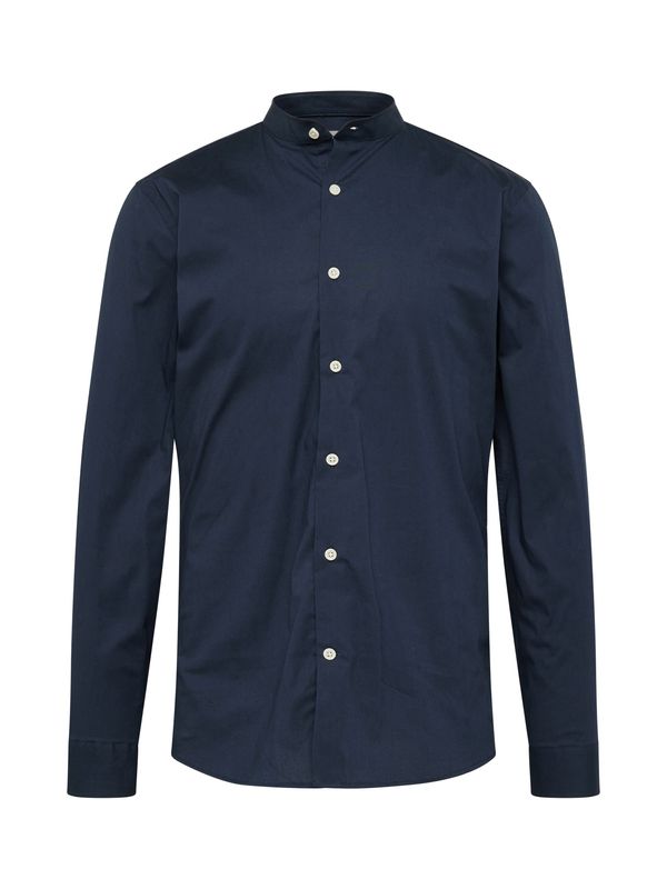 Lindbergh Lindbergh Риза 'Manderin'  нейви синьо