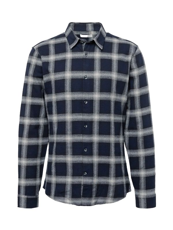 Lindbergh Lindbergh Риза  нейви синьо / светлосиво