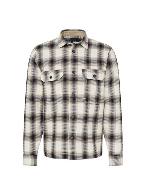 Lindbergh Lindbergh Риза  светлобежово / цвят "пясък" / черно