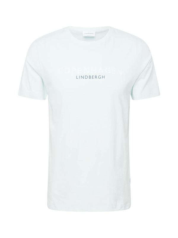 Lindbergh Lindbergh Тениска 'Copenhagen'  нейви синьо / пастелно синьо / бяло