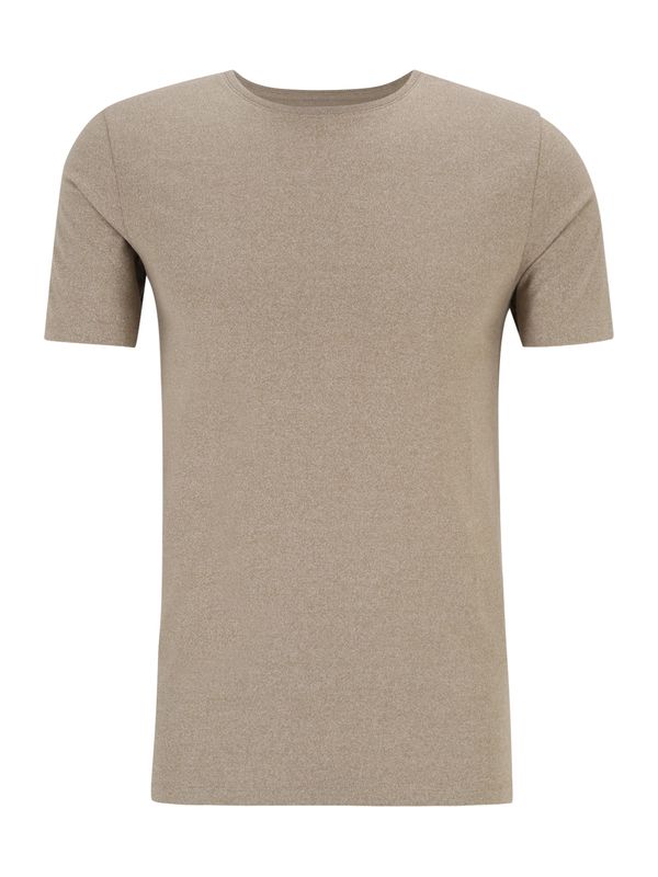 Lindbergh Lindbergh Тениска 'Mouliné'  бежово меланж