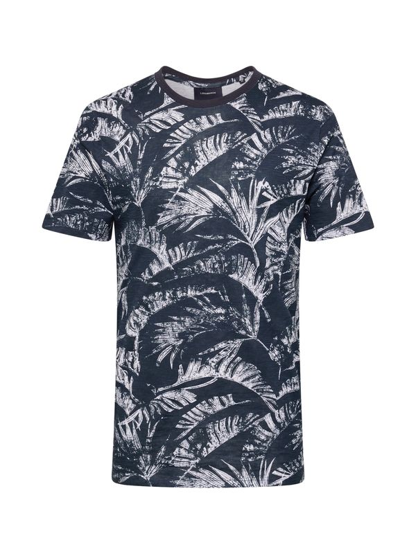 Lindbergh Lindbergh Тениска  нейви синьо / бяло