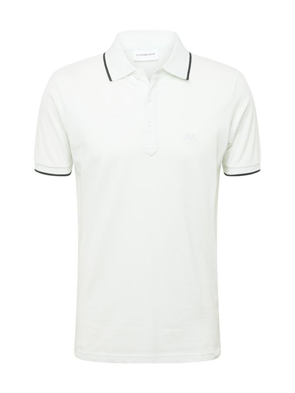 Lindbergh Lindbergh Тениска  пастелно синьо / черно