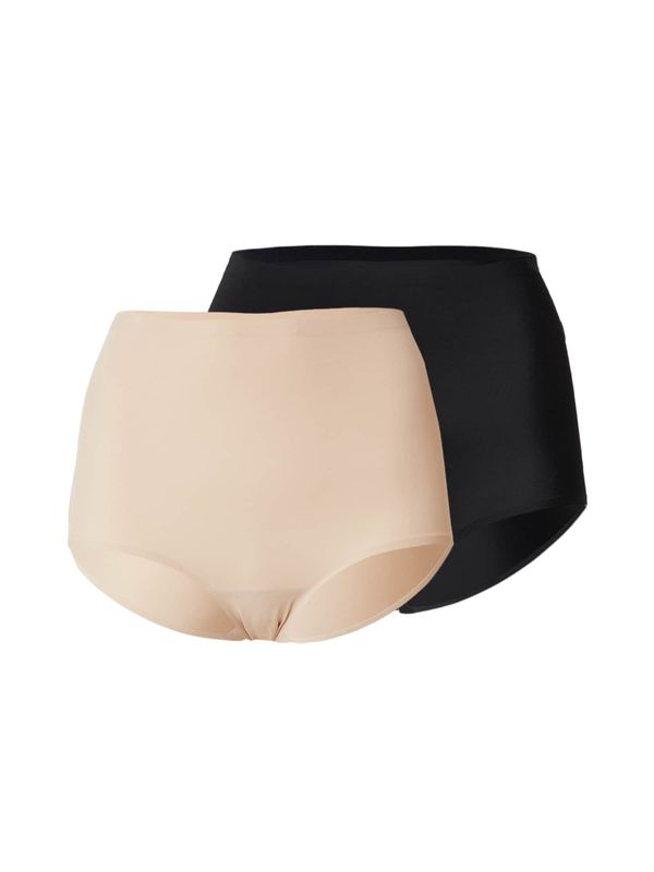 Lindex Lindex Дамски бикини 'Svea'  бежово / черно