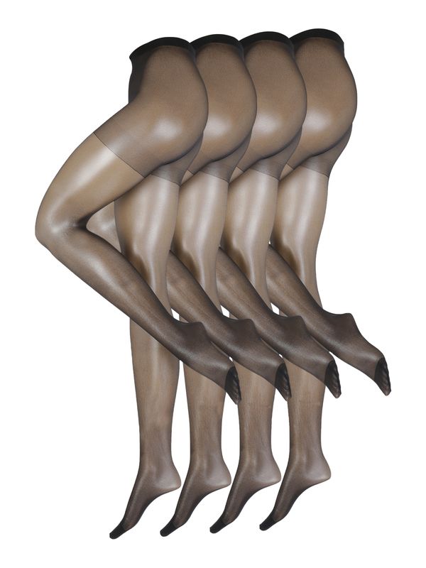 Lindex Lindex Фини чорапогащи  черно