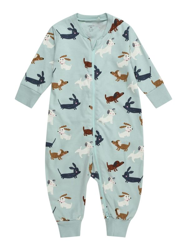 Lindex Lindex Комбинезон  нощно синьо / светлосиньо / кафяво / бяло