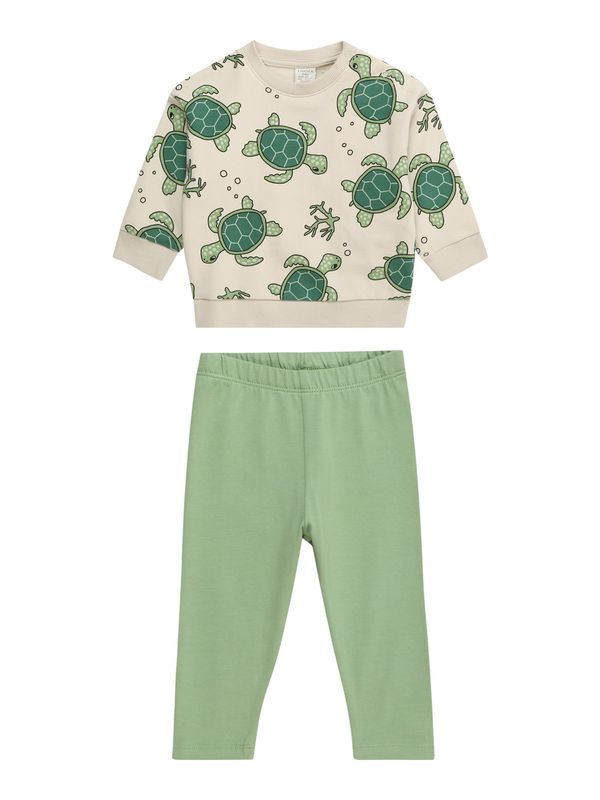 Lindex Lindex Комплект  бежово / зелено / пастелно зелено