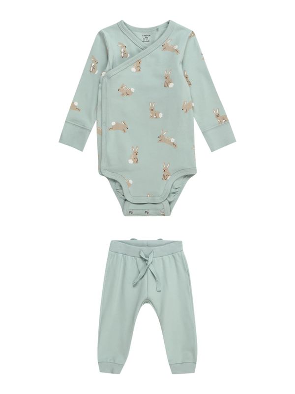 Lindex Lindex Комплект  тюркоазен / светлокафяво / тъмнокафяво / бяло