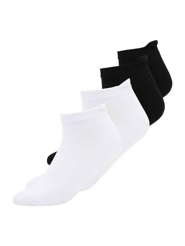 Lindex Lindex Къси чорапи  черно / бяло