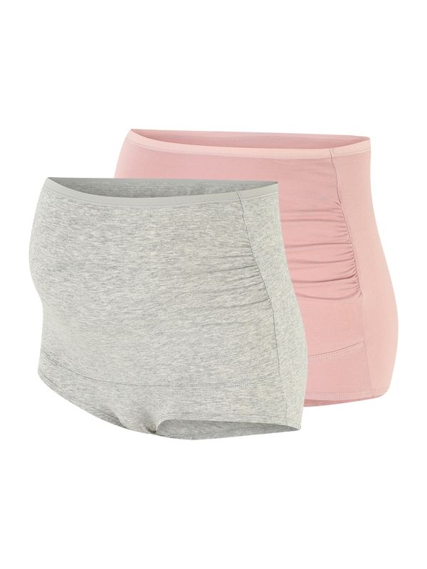 Lindex Maternity Lindex Maternity Дамски бикини  сив меланж / светлорозово
