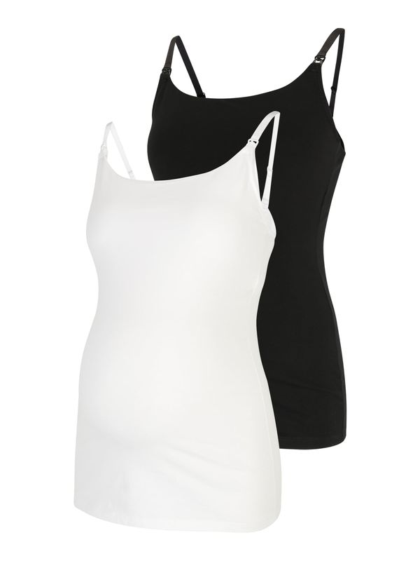 Lindex Maternity Lindex Maternity Потник  черно / мръсно бяло